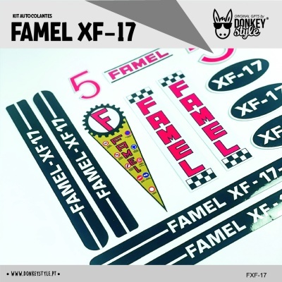Autocolantes FAMEL XF-17