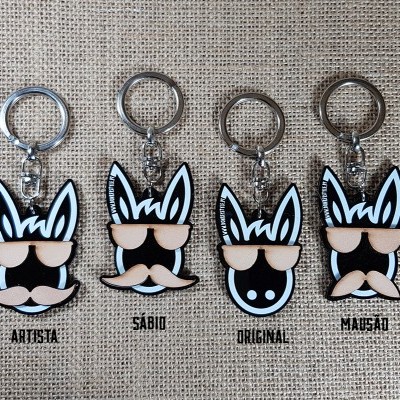 Porta-chaves Donkeystyle "FACES"