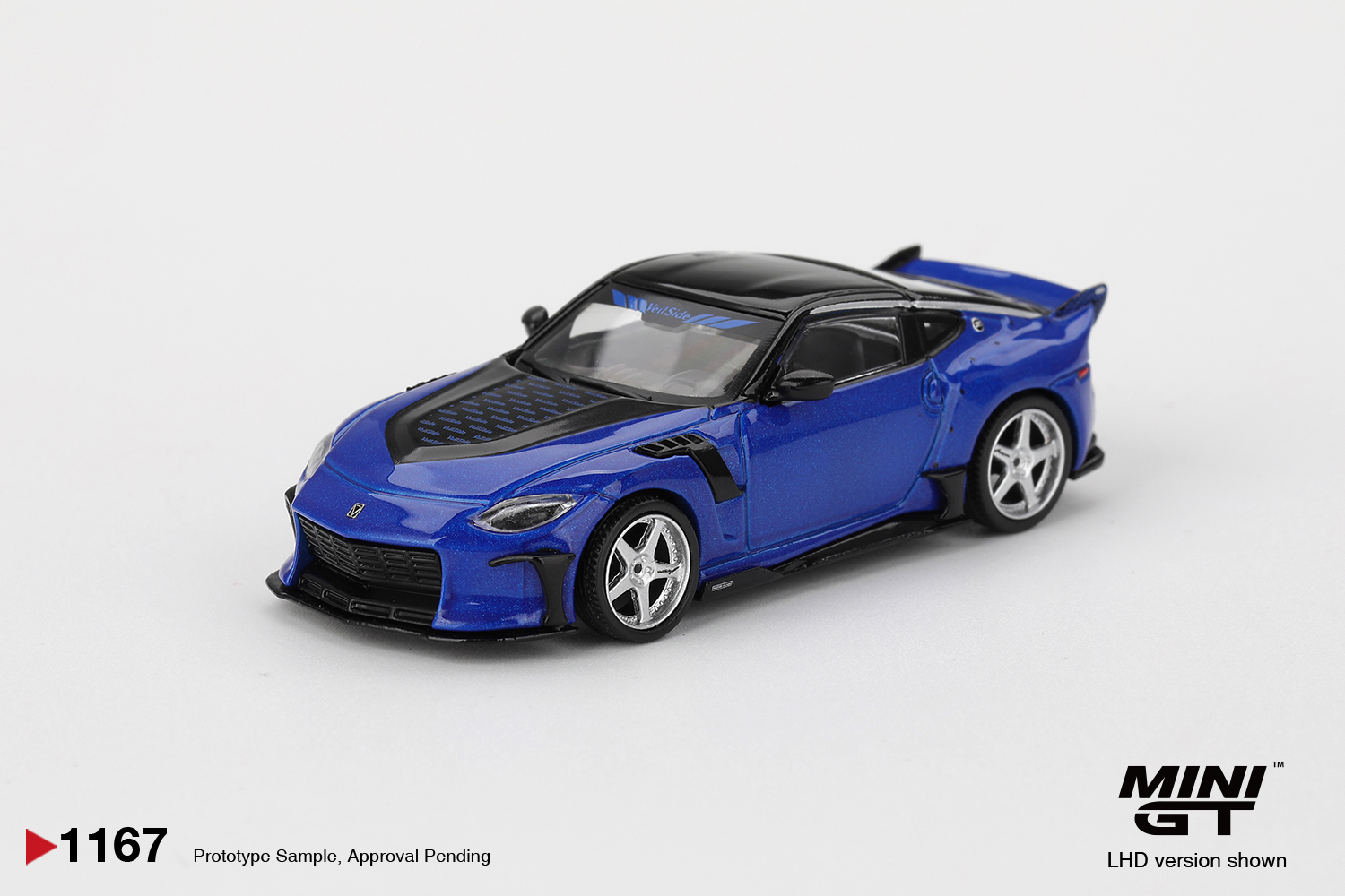 Diecast 1:64 Nissan Fairlady Z Veilside FFZ400 Seiran Blue 2024