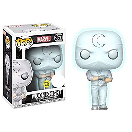 funko moon pop knight marvel exclusive gitd action
