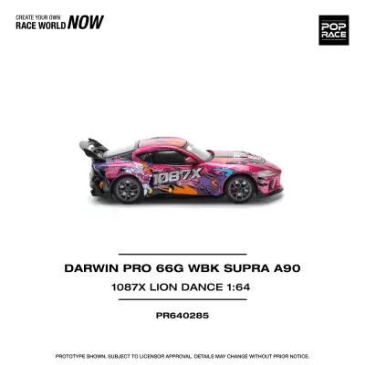 Diecast 1:64 Darwin Pro 66G WBK Supra (A90) Various - Pop Race