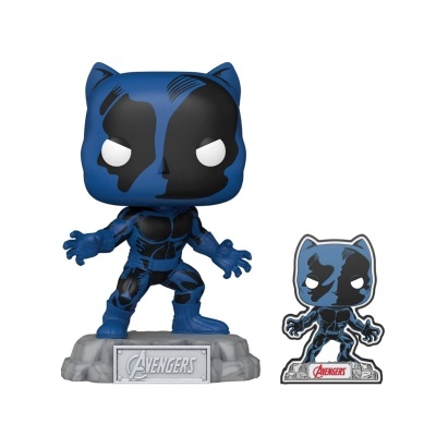 Funko POP! Marvel Avengers Beyond Earth's Mightiest Black Panther #1244 Amazon EXCLUSIVE