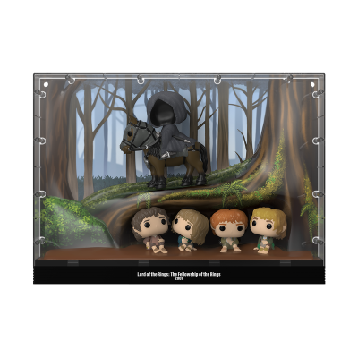 * PRÉ-RESERVA * Funko POP! Moment Deluxe Movies The Lord Of The Rings The Fellowship of the Ring - Ringwraith / Frodo / Pippin / Samwise / Merry #09