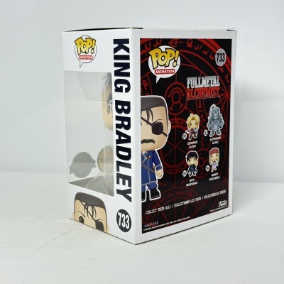 * 2ª MÃO * Funko POP! Animation Fullmetal Alchemist King Bradley #733 CHASE SE