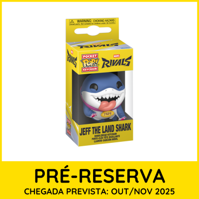 * PRÉ-RESERVA * Funko Pocket POP! Keychain Marvel Rivals Jeff The Land Shark