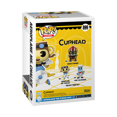 Funko POP! Games Cuphead Aeroplane Ms. Chalice #899