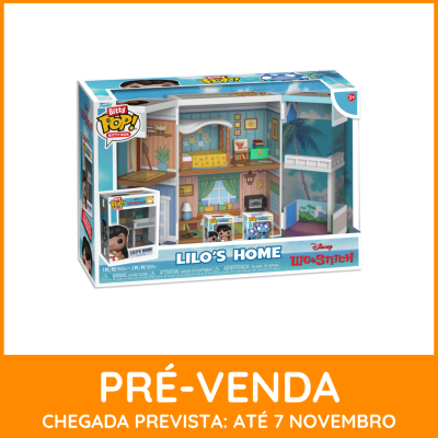 * EM PRÉ-VENDA ONLINE * Bitty POP! Bitty Box Disney Lilo & Stitch Lilo's Home