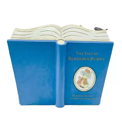 Figura Jim Shore Storybook The World Of Peter Rabbit Peter And Benjamin By Scarecrow 15cm