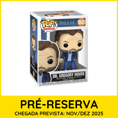 * PRÉ-RESERVA * Funko POP! Television House Dr. Gregory House #1842