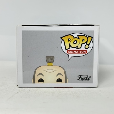 Caixa de Funko POP! Animation com figura animada e texto