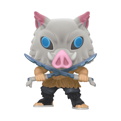 Funko POP! Animation Demon Slayer Inosuke Hashibira #870 Flocked Chalice Collectibles Exclusive