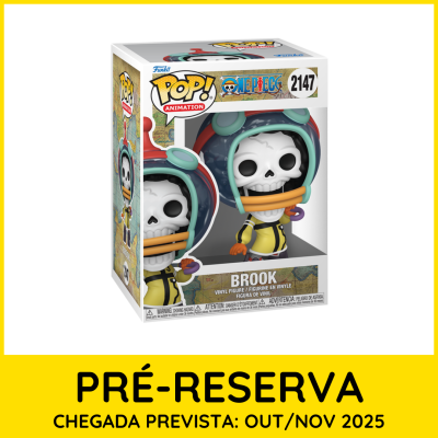 * PRÉ-RESERVA * Funko POP! Animation One Piece Brook (Egghead) #2147
