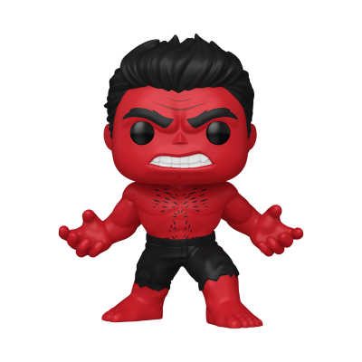 Funko POP! Marvel Studios Captain America Brave New World Red Hulk 6" #1366 (Super Sized POP!)