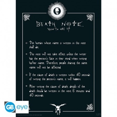 Poster Pack Death Note (2 Unidades) 52cm x 38cm ABYstyle The Fan Experience