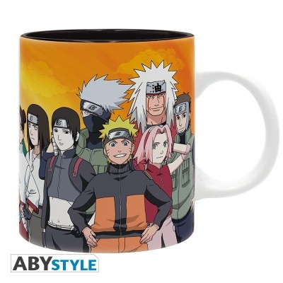 Mug Naruto Shippuden Konoha Ninjas 320ml ABYstyle The Fan Experience