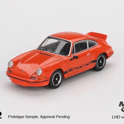 Diecast 1:64 Porsche 911 Carrera RS 2.7 Tangerine 1973 - Mini GT