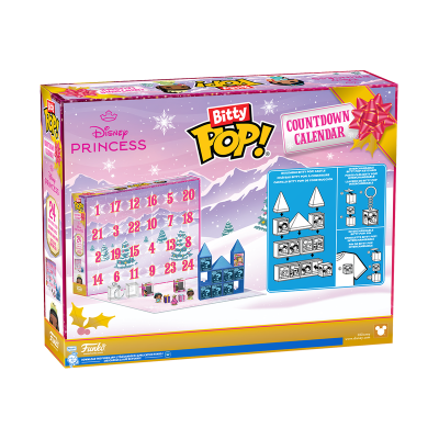 Bitty POP! Countdown Calendar Disney Princess Holiday