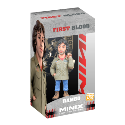 Figura Minix Movies Rambo First Blood Rambo #139