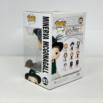 Caixa da figura Funko Pop! Minerva McGonagall Harry Potter número 93