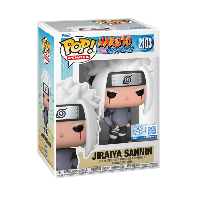 * EM PRÉ-VENDA ONLINE * Funko POP! Animation Naruto Shippuden Jiraiya Sannin #2103 SE