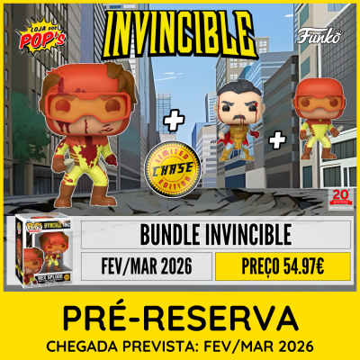 * PRÉ-RESERVA * BUNDLE Funko POP! Television Invincible (Unidades Limitadas)