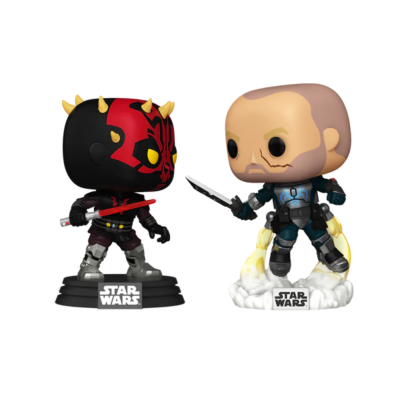 Funko POP! Star Wars Darth Maul Vs. Pre Vizsla 2 Pack SE