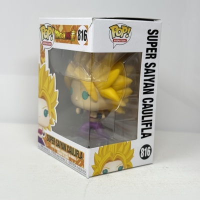 * 2ª MÃO * Funko POP! Animation Dragon Ball Super Super Saiyan Caulifla #816