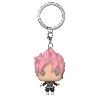 Funko Pocket POP! Keychain Animation Dragon Ball Super Super Saiyan Rose Goku Black GITD SE