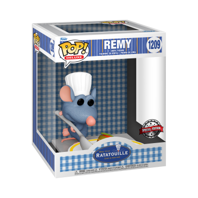 Funko POP! Deluxe Disney Ratatouille Remy With Ratatouille #1209 Special Edition Exclusive
