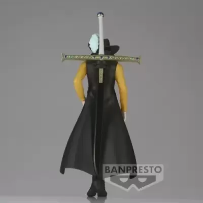 Figura One Piece The Shukko Dracule Mihawk 16cm Banpresto