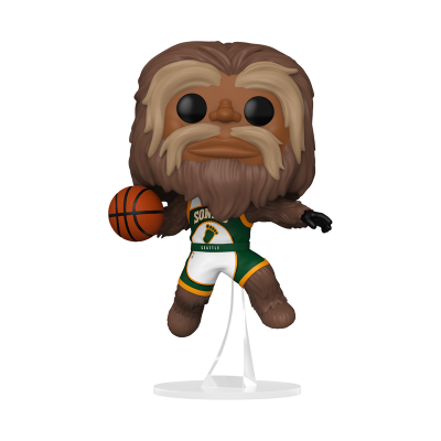 * PRÉ-RESERVA * Funko POP! Basketball NBA Mascots Seattle Sonics Squatch #13