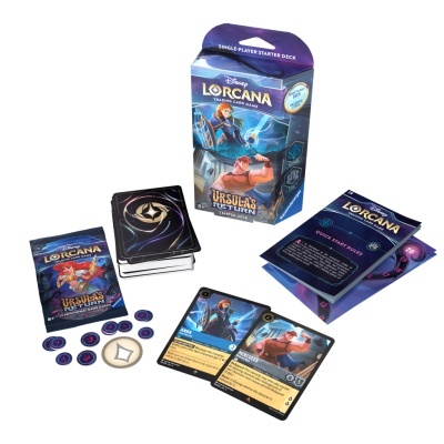 Disney Lorcana Trading Card Game Starter Deck Ursula's Return (Em Inglês)