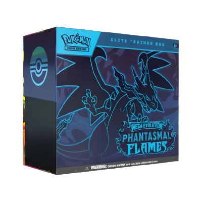 Caixa Pokémon Elite Trainer Box Mega Evolution Phantasmal Flames