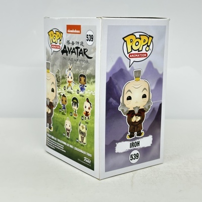 Caixa de figura Pop! Animation Iroh Avatar The Last Airbender n.º 539.