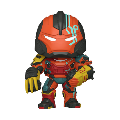 Funko POP! Marvel Studios What If...? Saakarian Iron Man 6" #1463 (Super Sized POP!)