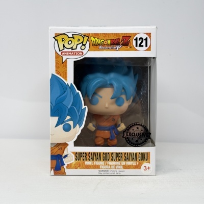 * 2ª MÃO * Funko POP! Animation Dragon Ball Super Saiyan God Super Saiyan Goku #121 SE