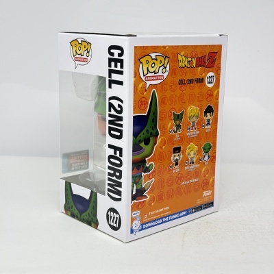 * 2ª MÃO * Funko POP! Animation Dragon Ball Z Cell (2nd Form) #1227 Fall Convention 2022