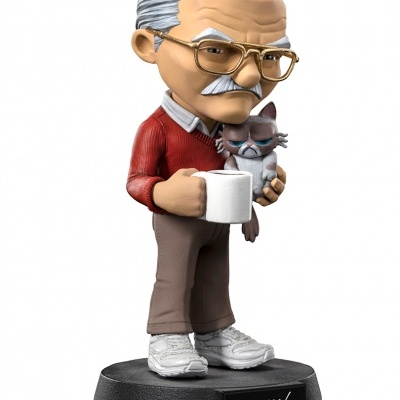 Figura MiniCo - Pow! Entertainment - Stan Lee With Grumpy Cat