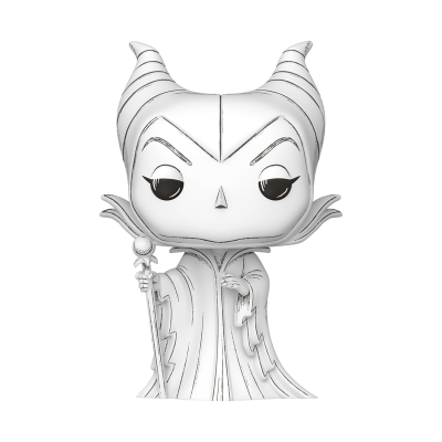 * PRÉ-RESERVA * Funko POP! Disney Sketched Maleficent #1648