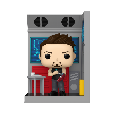 * PRÉ-RESERVA * Funko POP! Nooks Marvel Studios Iron Man Tony Stark in is Workshop