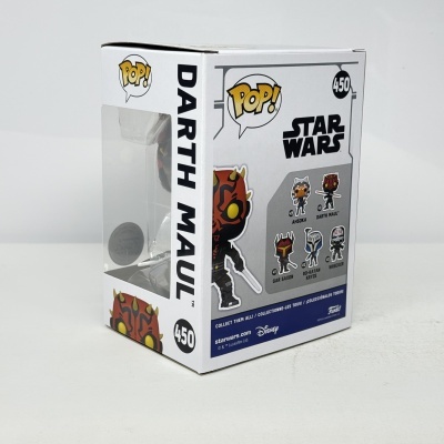 * 2ª MÃO * Funko POP! Star Wars Darth Maul #450 SE