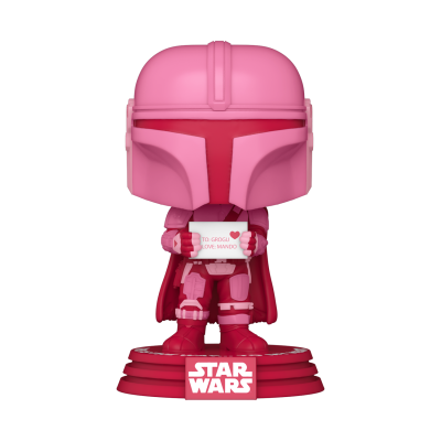 Funko POP! Star Wars Valentines Day The Mandalorian #495