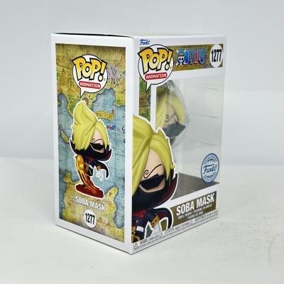 Figura Funko Pop! Animation Soba Mask One Piece na caixa