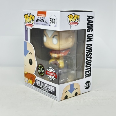 Funko Pop de Aang on Airscooter da série Avatar: The Last Airbender