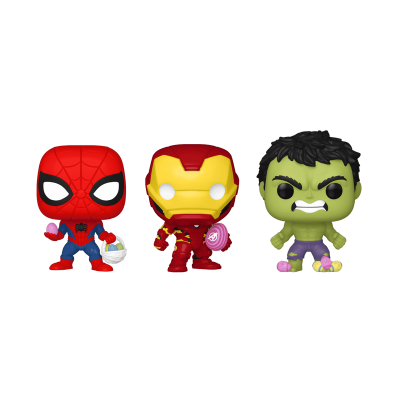 Funko Pocket POP! Easter Carrot Marvel (Spider-Man, Iron Man & Hulk) 3 Pack