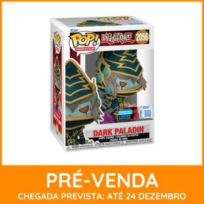 Funko Pop Dark Paladin Yu-Gi-Oh! edição limitada 2025 na caixa