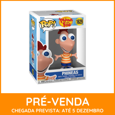 * EM PRÉ-VENDA ONLINE * Funko POP! Disney Phineas and Ferb Phineas #1629
