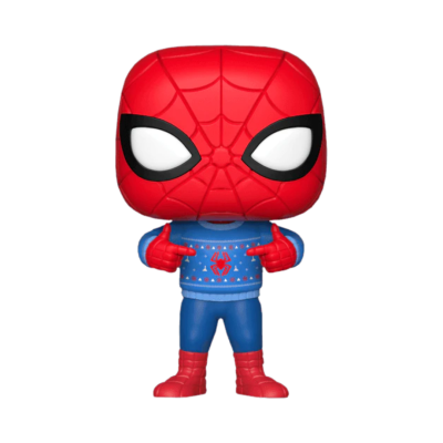 Funko POP! Marvel Holiday Spider-Man With Ugly Sweater #397