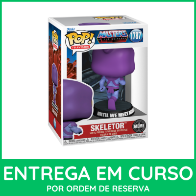 * PRÉ-RESERVA * Funko POP! Television Masters of the Universe Skeletor (Until We Meet Again) #1787