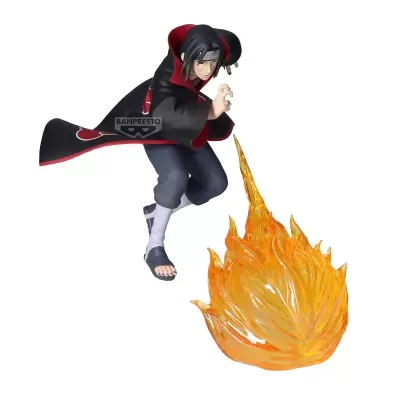 Figura de ação de personagem com efeito de fogo